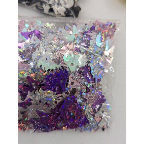 Craft Lot Confetti, Alphabet Stickers, Jewelry Making, Cards Misc. Over 4 Pounds - Picture 11 of 15